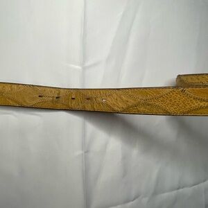 Justin Genuine Ostrich Belt